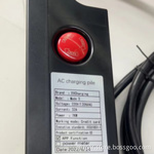 EV auto oplaadpaal muur gemonteerd laadstation European Standard National Standard Commercial AC laadstapel OCPP GBT